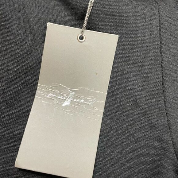 7 for all Mankind Women Medium Black Embroidered Lace Wool Pull on Leggings NWOT - Picture 7 of 8